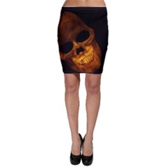 Skull Bodycon Skirt by StarvingArtisan