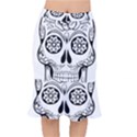 Sugar Skull Mermaid Skirt View1