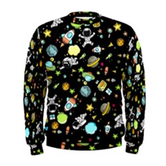 Space Pattern Men s Sweatshirt by Valentinaart