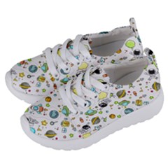 Space Pattern Kids  Lightweight Sports Shoes by Valentinaart