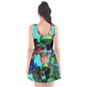 Flowers On The Tea Table Scoop Neck Skater Dress View2