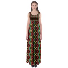 African Design Empire Waist Maxi Dress by swaliyajiclothing