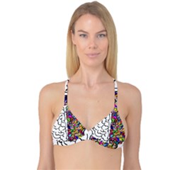 Brain Mind Anatomy Reversible Tri Bikini Top by Simbadda