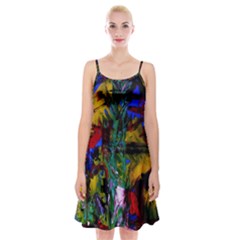 Night At The Foot Of Fudziama 1 Spaghetti Strap Velvet Dress by bestdesignintheworld