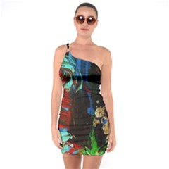 Night At The Foot Of Fudziama 2 One Soulder Bodycon Dress by bestdesignintheworld