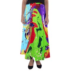 Untitled Island 1 Flared Maxi Skirt by bestdesignintheworld