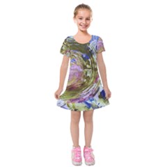 June Gloom 1 Kids  Short Sleeve Velvet Dress by bestdesignintheworld