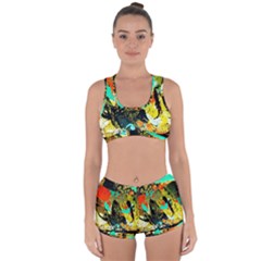 Fragrance Of Kenia 6 Racerback Boyleg Bikini Set by bestdesignintheworld