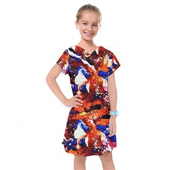 Smashed Butterfly 1 Kids  Drop Waist Dress by bestdesignintheworld