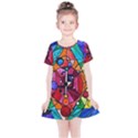 Arcturian Divine Order Grid - Kids  Simple Cotton Dress View1