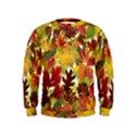 Autumn Fall Leaves Kids  Sweatshirt View1