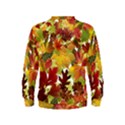 Autumn Fall Leaves Kids  Sweatshirt View2