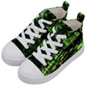 Hot Day In Dallas 26 Kid s Mid-Top Canvas Sneakers View2