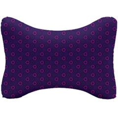 Dark Tech Fruit Pattern Seat Head Rest Cushion by jumpercat