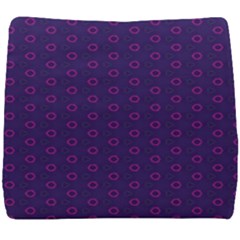 Dark Tech Fruit Pattern Seat Cushion by jumpercat