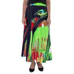 Quiet Place Flared Maxi Skirt by bestdesignintheworld