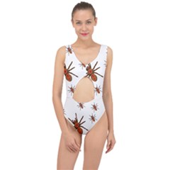 Nature Insect Natural Wildlife Center Cut Out Swimsuit by Sapixe