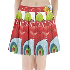 Car Vehicle Racing Car Formula Pleated Mini Skirt by Sapixe