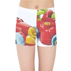 Car Vehicle Racing Car Formula Kids Sports Shorts by Sapixe