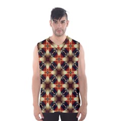 Kaleidoscope Image Background Men s Basketball Tank Top by Sapixe