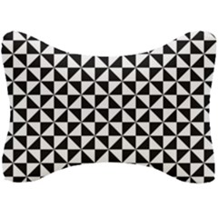 Triangle Pattern Simple Triangular Seat Head Rest Cushion by Nexatart