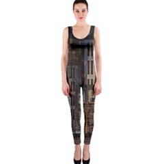 Architecture City Home Window One Piece Catsuit by Nexatart