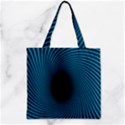 Background Spiral Abstract Pattern Zipper Grocery Tote Bag View1