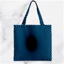 Background Spiral Abstract Pattern Zipper Grocery Tote Bag View2