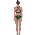 Emerald Forest Cross Back Hipster Bikini Set View2