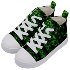 Emerald Forest Kid s Mid-top Canvas Sneakers by FunnyCow