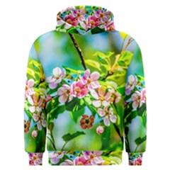 Crab Apple Flowers Men s Overhead Hoodie by FunnyCow