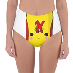 Kawaii Cute Tennants Lager Can Reversible High-waist Bikini Bottoms by CuteKawaii1982