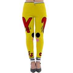 Kawaii Cute Tennants Lager Can Lightweight Velour Leggings by CuteKawaii1982