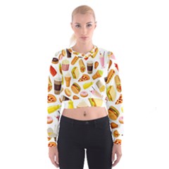 53356631 L Cropped Sweatshirt by caloriefreedresses