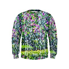 Lilacs Of The First Water Kids  Sweatshirt by FunnyCow