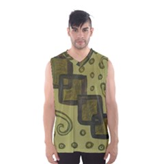 Four Squares Men s Basketball Tank Top by snowwhitegirl