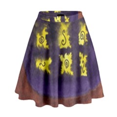 Boring Egg High Waist Skirt by snowwhitegirl