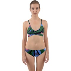 Boat Wrap Around Bikini Set by snowwhitegirl