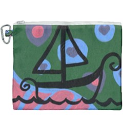 Boat Canvas Cosmetic Bag (xxxl) by snowwhitegirl