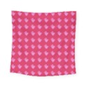 Punk Heart Pink Square Tapestry (Small) View1