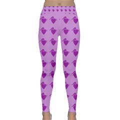 Punk Heart Violet Classic Yoga Leggings by snowwhitegirl