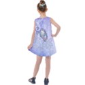 Wonderful Butterlies With Flowers Kids  Summer Dress View2