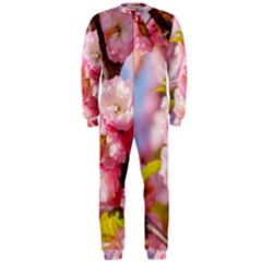 Flowering Almond Flowersg Onepiece Jumpsuit (men)  by FunnyCow