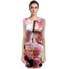 Blooming Almond At Sunset Classic Sleeveless Midi Dress by FunnyCow