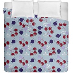 Sky Cherry Duvet Cover Double Side (king Size) by snowwhitegirl