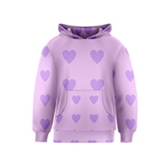 Violet Heart Kids  Pullover Hoodie by snowwhitegirl