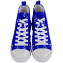 Royal Anchors Women s Mid-Top Canvas Sneakers View1