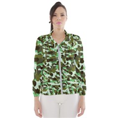 Brownish Green Camo Windbreaker (women) by snowwhitegirl