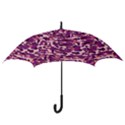 Pink Camo Hook Handle Umbrellas (Small) View3