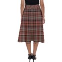 Peach  Plaid Perfect Length Midi Skirt View2